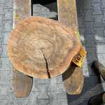 Rosewood Schijf, Dikte 70mm, Ø 400mm